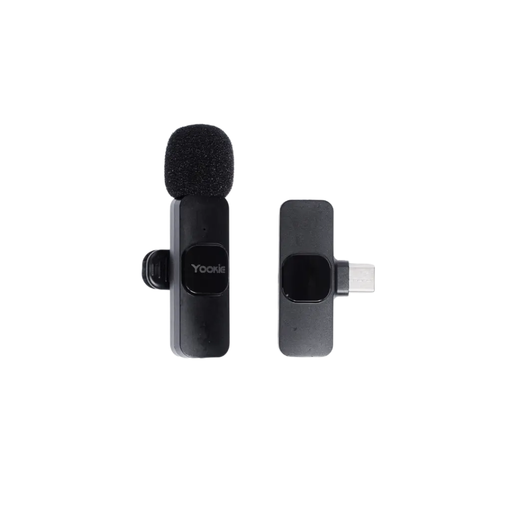 Microfone Sem Fio Yookie YE13 - USB-C — foto 1