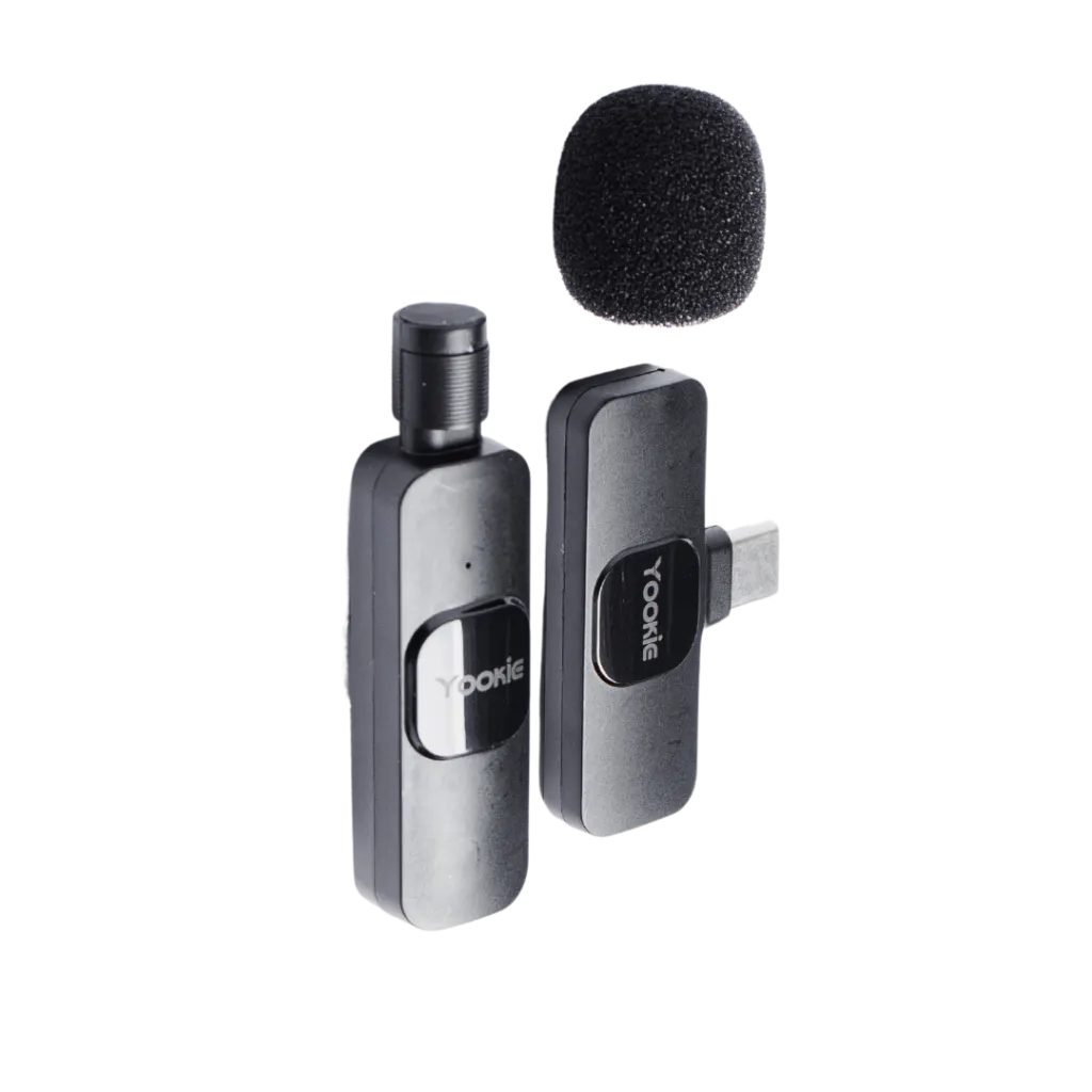 Microfone Sem Fio Yookie YE13 - USB-C — foto 2