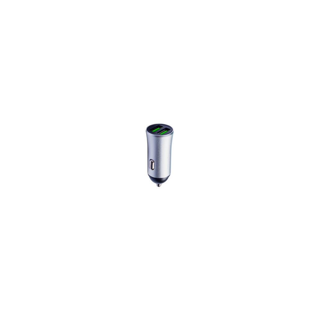 Carregador Veicular Yookie PC1 – 2x USB/Cabo Micro USB - Cinza — foto 4