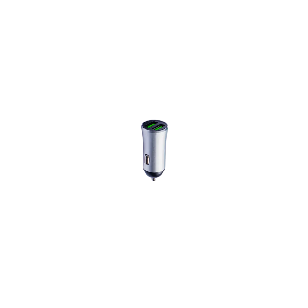 Carregador Veicular Yookie PC1 – 2x USB/Lightning - Cinza — foto 5
