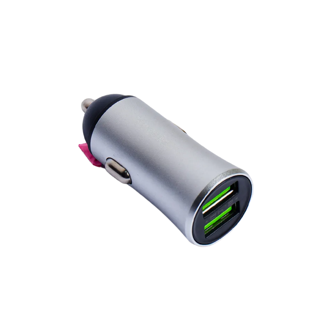 Anúncio: Carregador Veicular Yookie PC1 – 2x USB/Lightning - Cinza