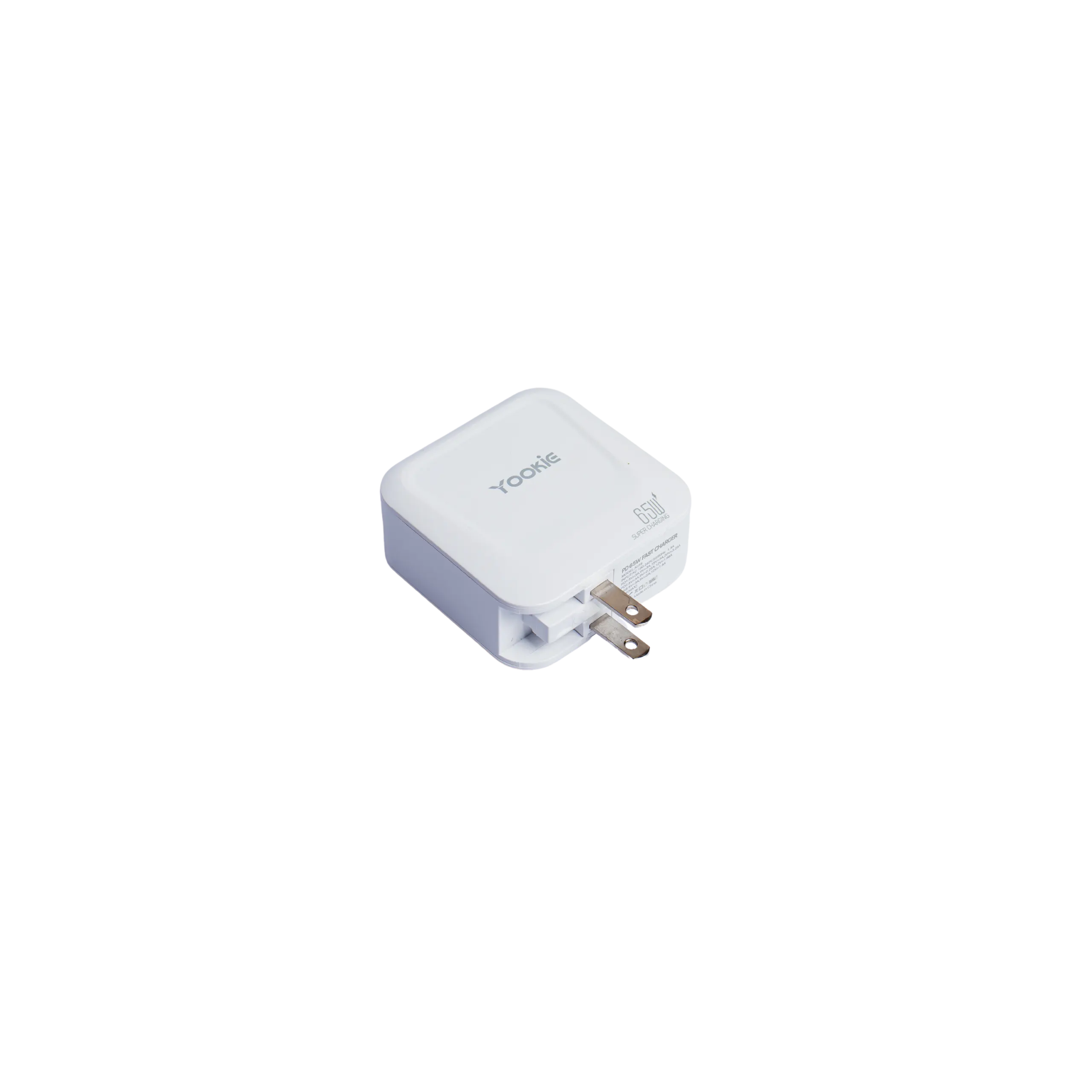 Anúncio: Carregador Yookie KI35Y - 65W/20W - Tipo C/USB 3.0 - Bivolt - Branco