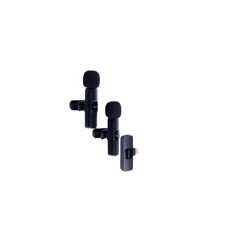 Microfone Sem Fio Yookie YE13 - Lightning (2 MICROFONES)