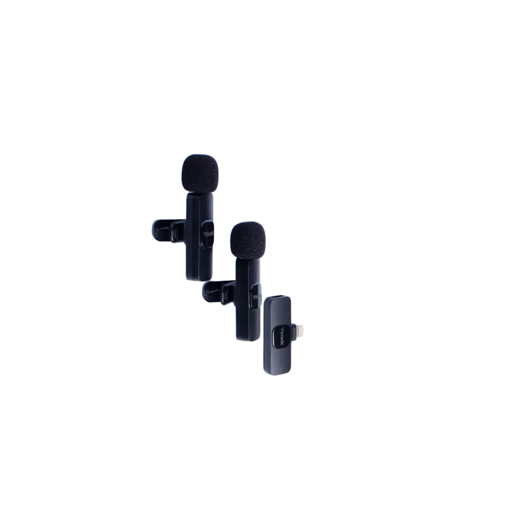 Microfone Sem Fio Yookie YE13 - Lightning (2 MICROFONES) — foto 1