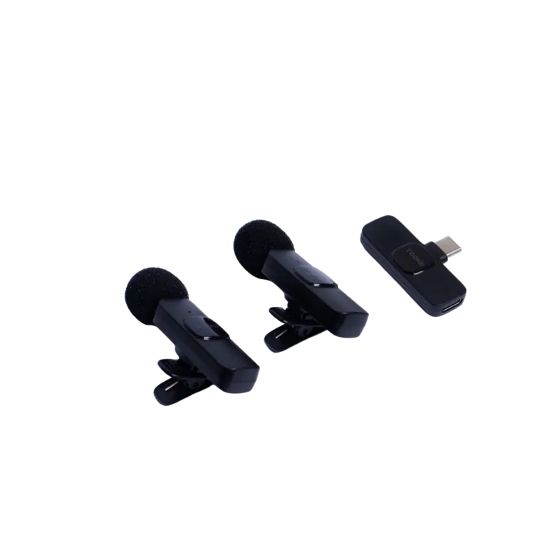 Microfone Sem Fio Yookie YE13 - USB C (2 MICROFONES)