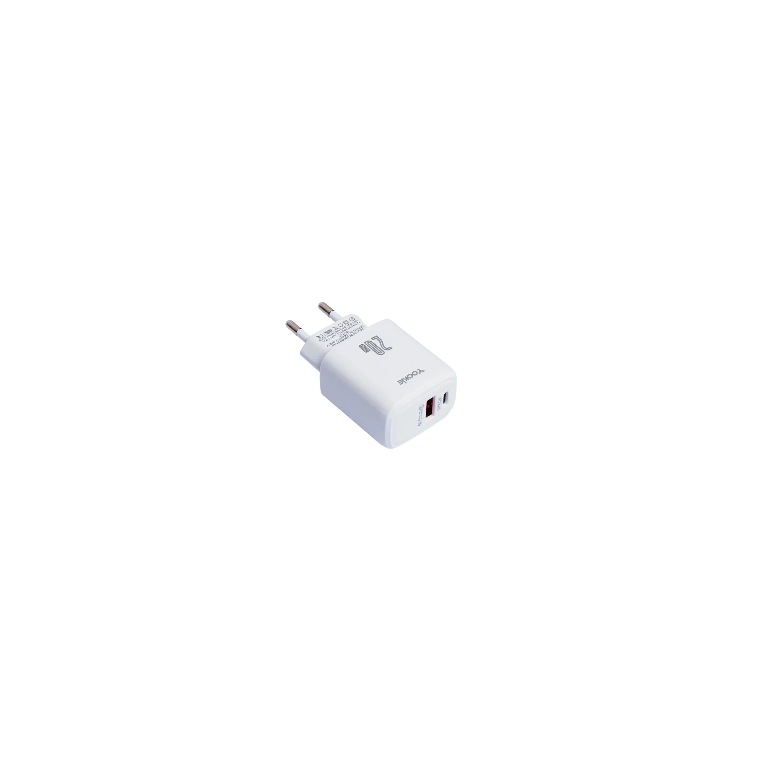 Anúncio: Carregador Yookie EI3Y USB-C