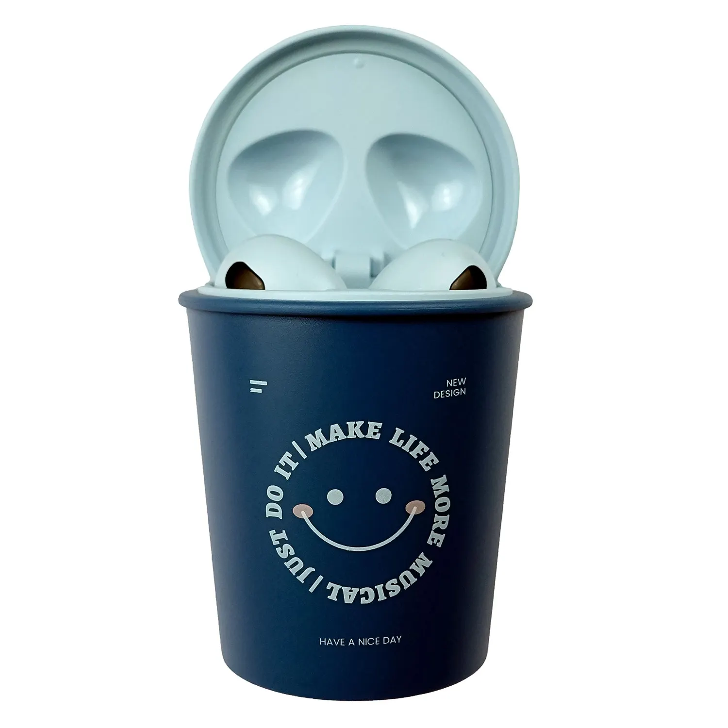 Anúncio: Fone de Ouvido Yookie YKS52 Coffee Cup-Azul