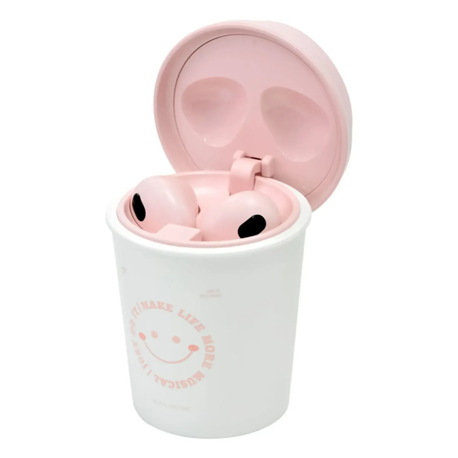Anúncio: Fone de Ouvido Yookie YKS52 Coffee Cup-Rosa