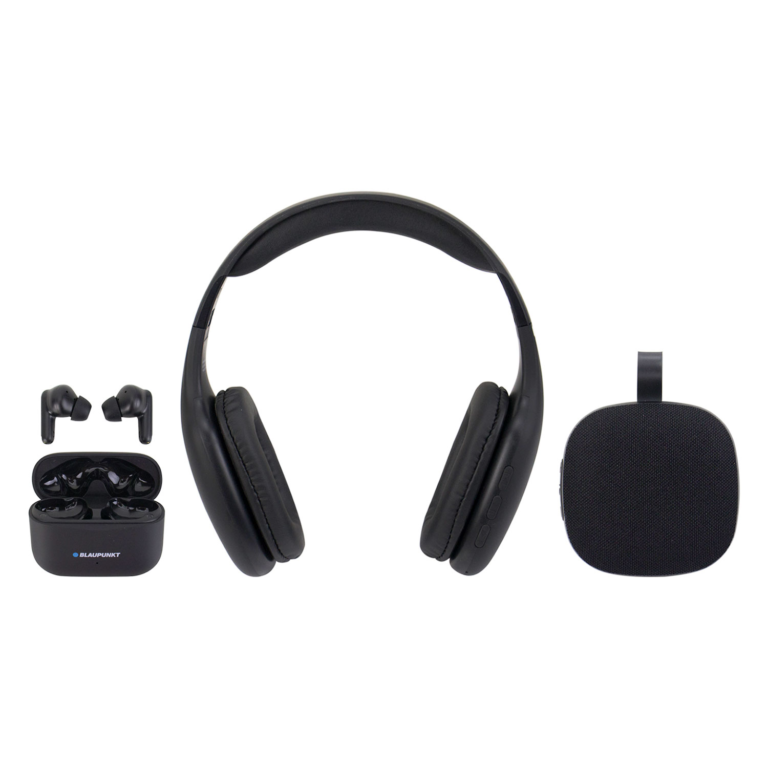 Kit BlauPunkt 3 em 1 Fone/Headset/ Speaker Wireless -