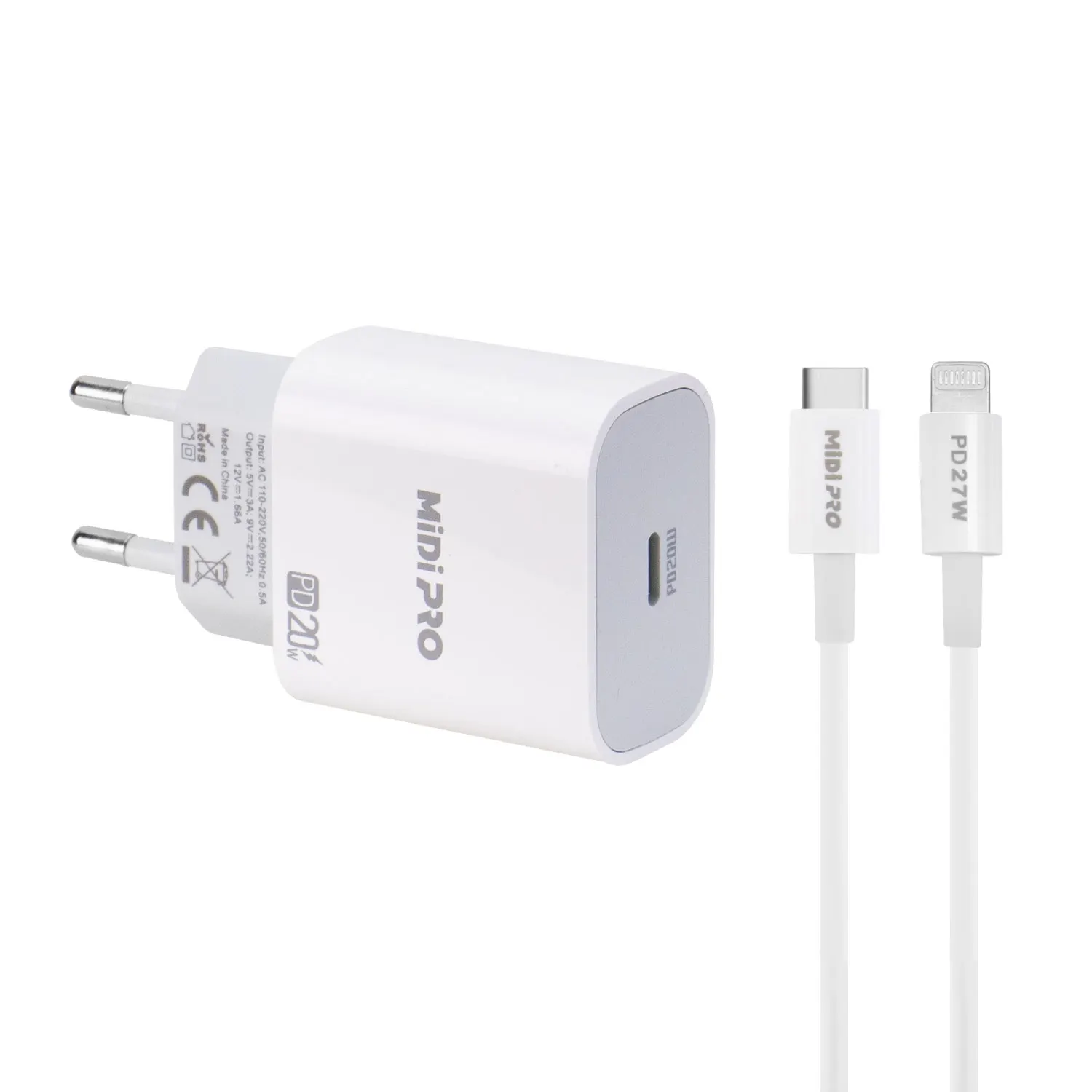 Anúncio: Carregador Midi Pro MDP 20WD - Lightning
