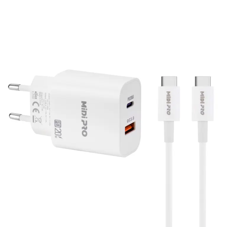 Carregador MDP-20W - Tipo C