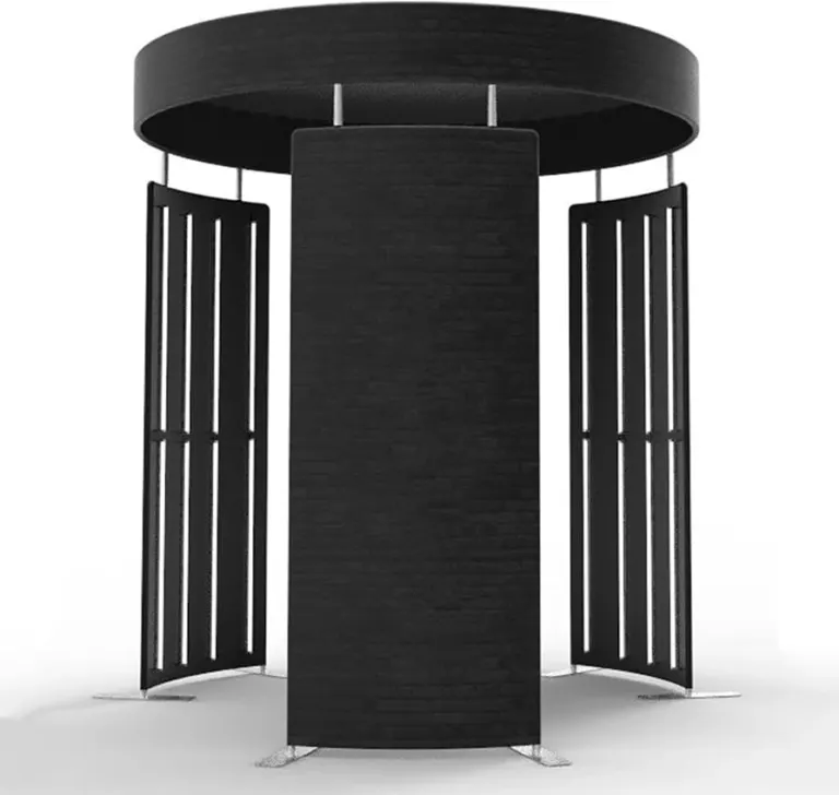 Cabine Fotográfica 360 Photo Booth com Painel LED RGB