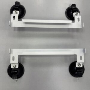 Suporte Metálico de Ventosa para Starlink Mini Branco