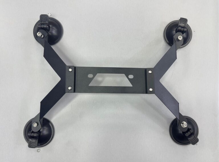 Suporte Metálico de Ventosa para Starlink Mini preto (parafusado)