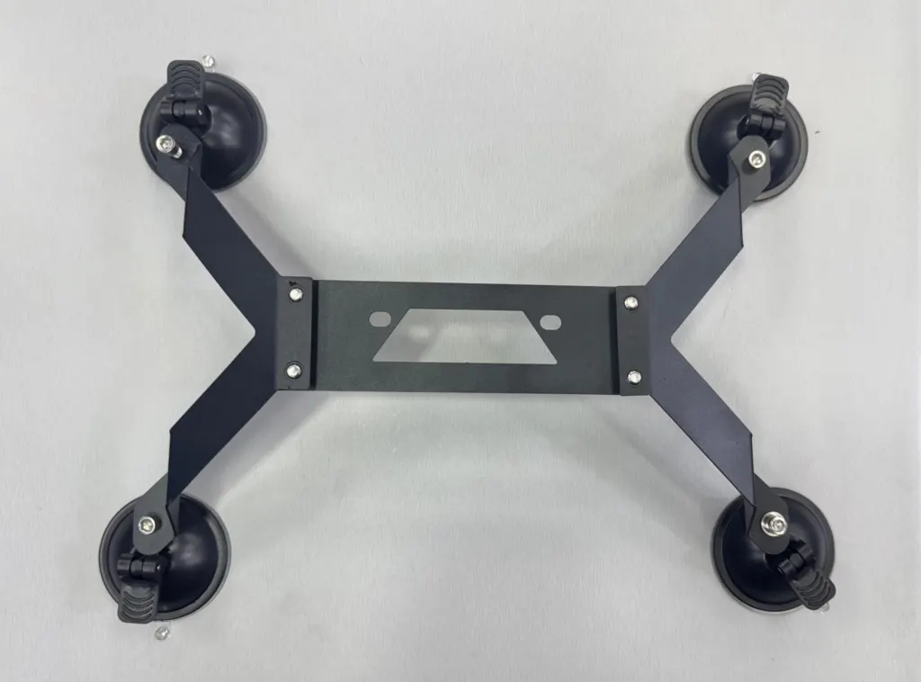 Suporte Metálico de Ventosa para Starlink Mini preto (parafusado) — foto 1