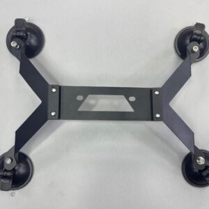 Suporte Metálico de Ventosa para Starlink Mini preto (parafusado)