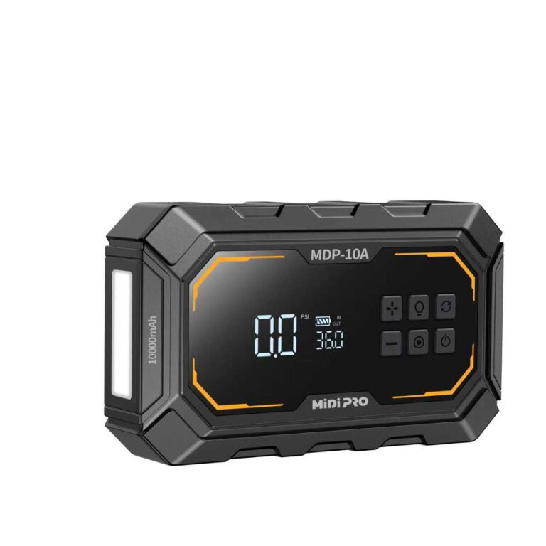 Auxiliar de partida Veicular 3 em 1 com Compressor de Ar MDP-10A