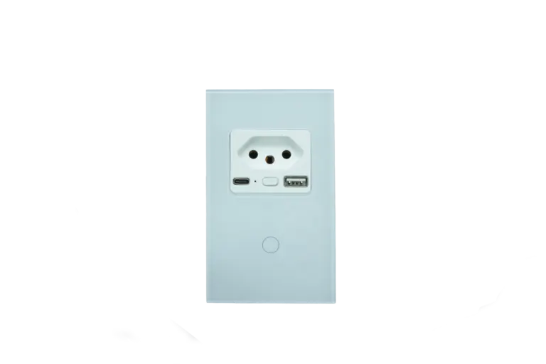 Interruptor de Luz Inteligente Tuya WiFi com 1 Tecla Touch