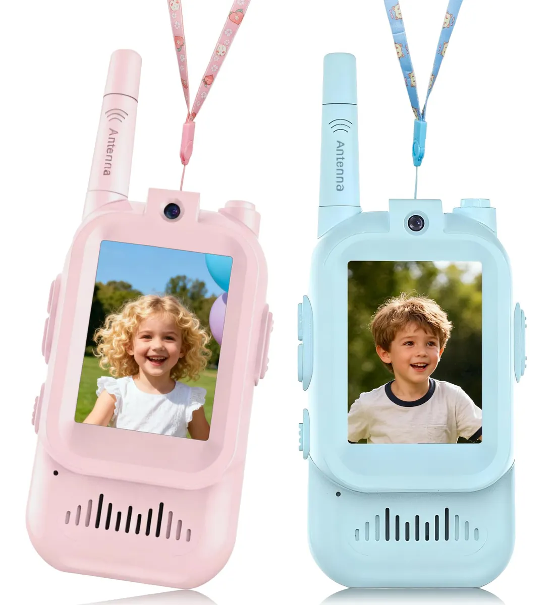 Anúncio: Walkie Talkie infantil com Vídeo e 4 vozes