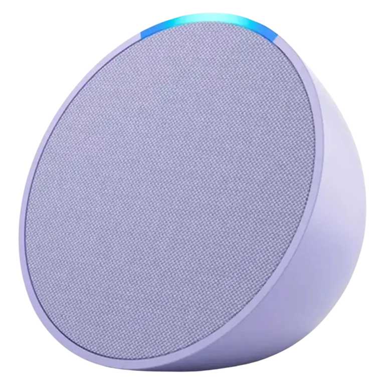 Alto-falante Amazon Echo Pop - Com Alexa - 1ª Geração - Wi-Fi/Bluetooth - Lavender Bloom