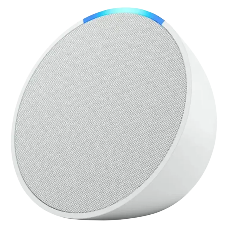 Speaker Amazon Echo Pop - Com Alexa - 1ª Geração - Wi-Fi/Bluetooth - Branca
