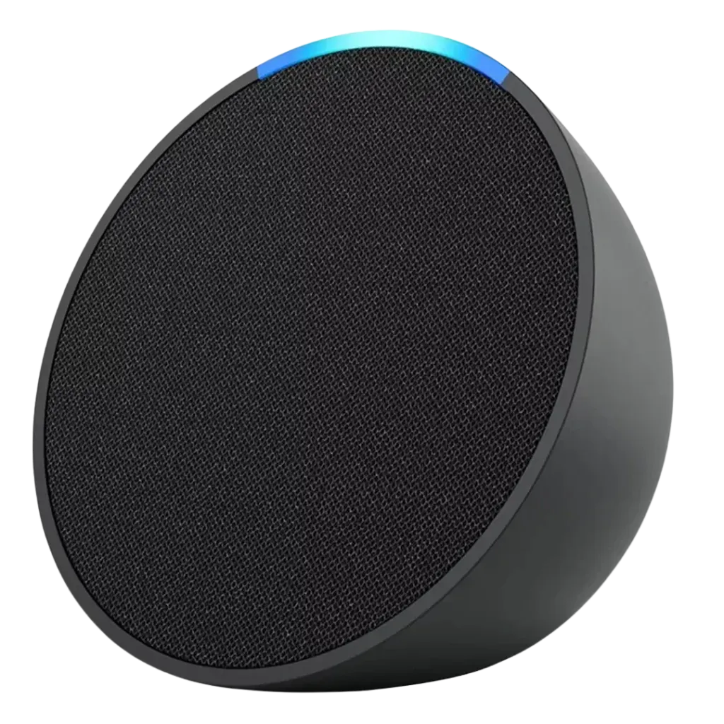 Speaker Amazon Echo Pop - Com Alexa - 1ª Geração - Wi-Fi/Bluetooth - Preto — foto 1