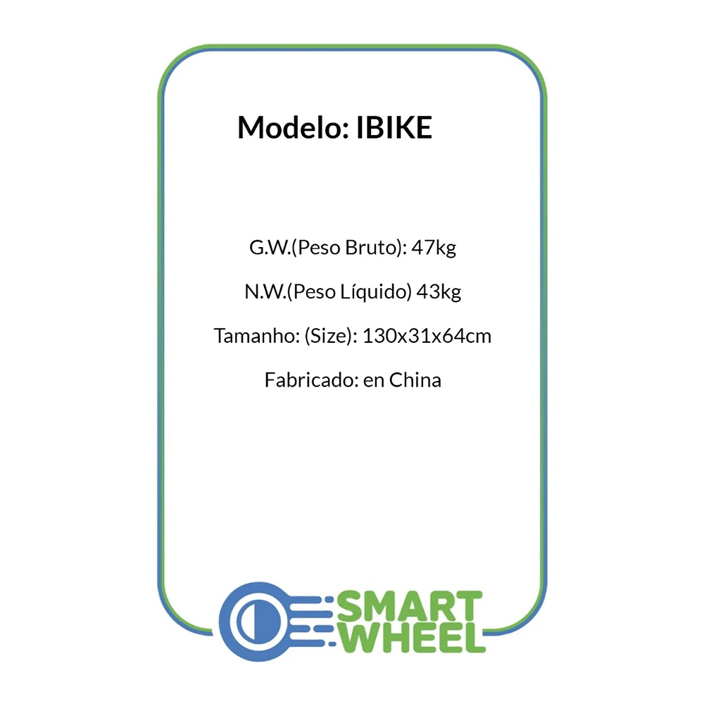 Moto Elétrica Autopropelido Ibike – Azul – Smart Wheel | 500W 48V 21AH — foto 2