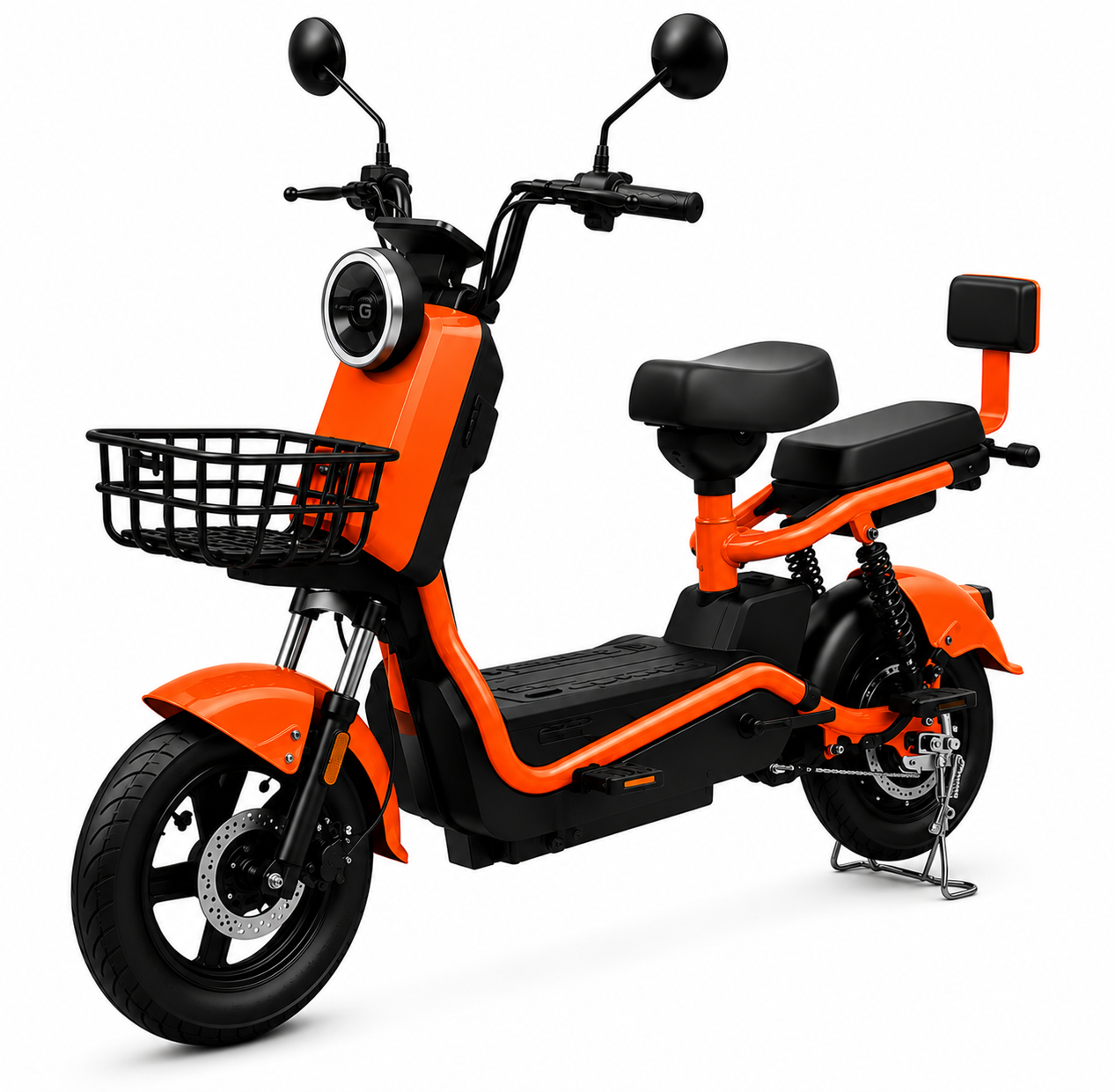 Moto Elétrica Midi Pro MDP-X13K 1000W 48V/21Ah - Laranja (Acompanha Capacete)