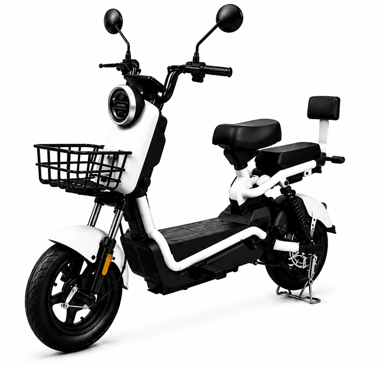 Moto Elétrica Midi Pro MDP-X13K 1000W 48V/21Ah - Branco (Acompanha Capacete)