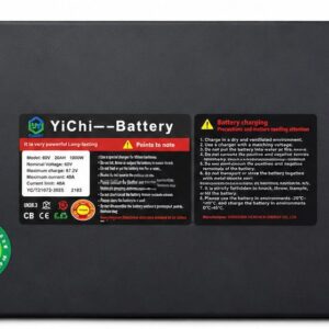 bateria 60v 20a capa