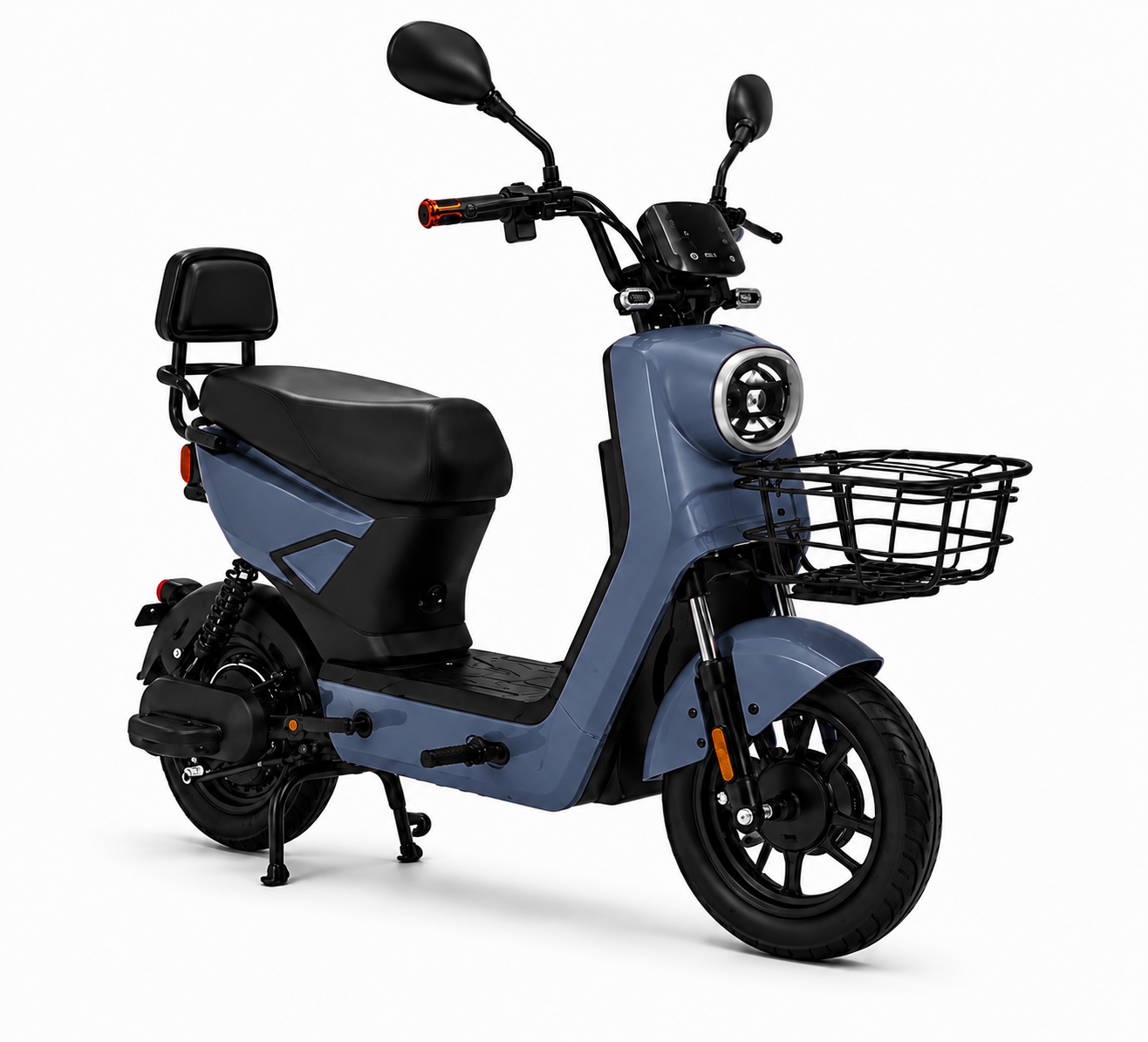 Moto Eletrica Midi Pro MDP-X10 1000W 60V/20ah - Azul  (acompanha capacete)