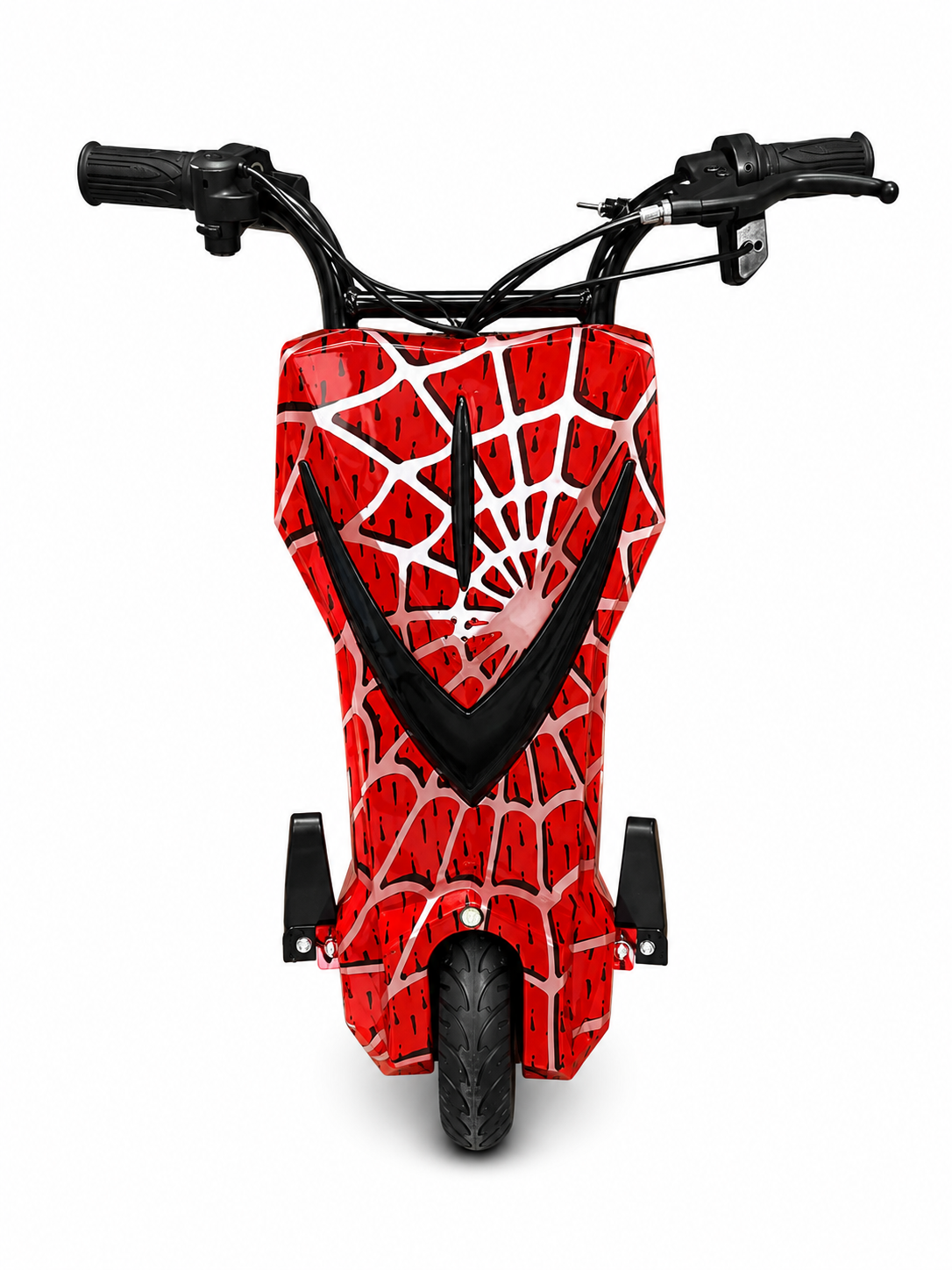 Triciclo Scooter Elétrico Drift Infantil Midi Pro MDP-80 (8") Spider red