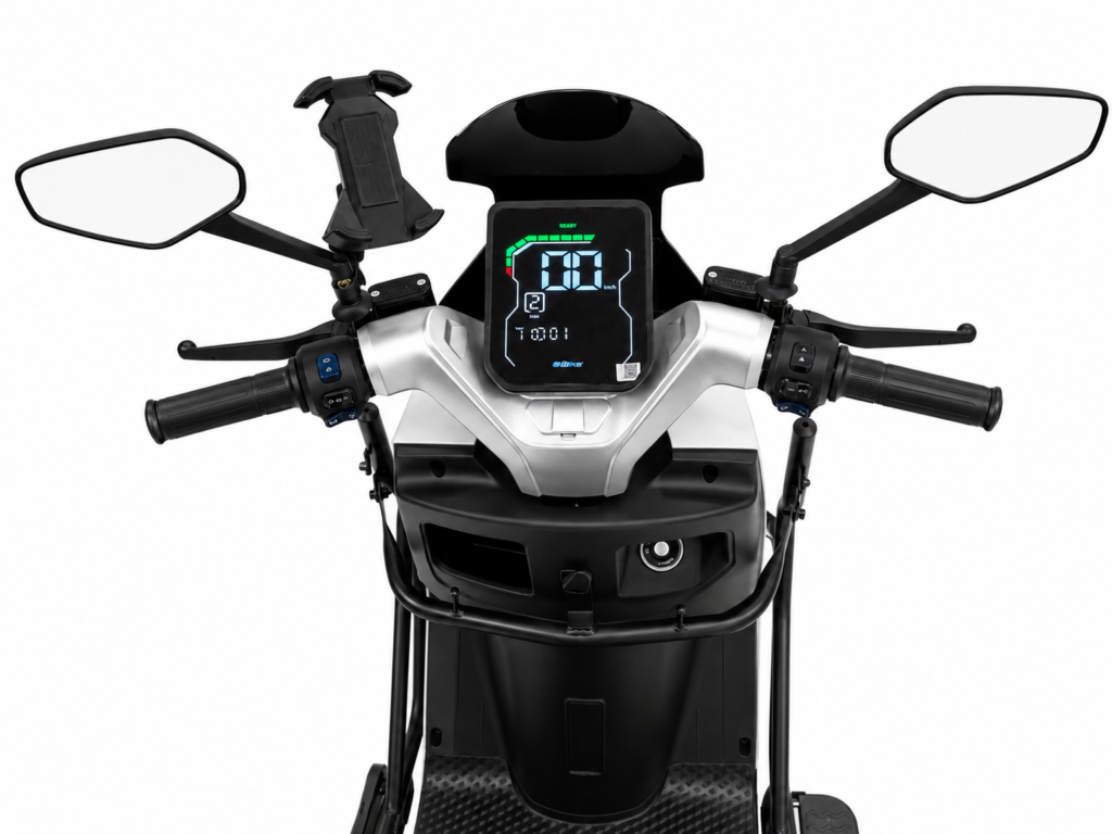 Moto Eletrica Midi Pro MDP-FS15 | 1000W 60V/20Ah - BRANCO — foto 5