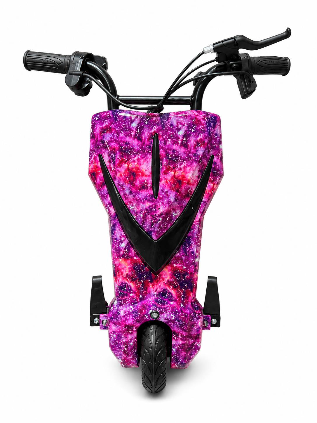 Triciclo Scooter Elétrico Drift Infantil Midi Pro MDP-80 (8") Pink galaxy
