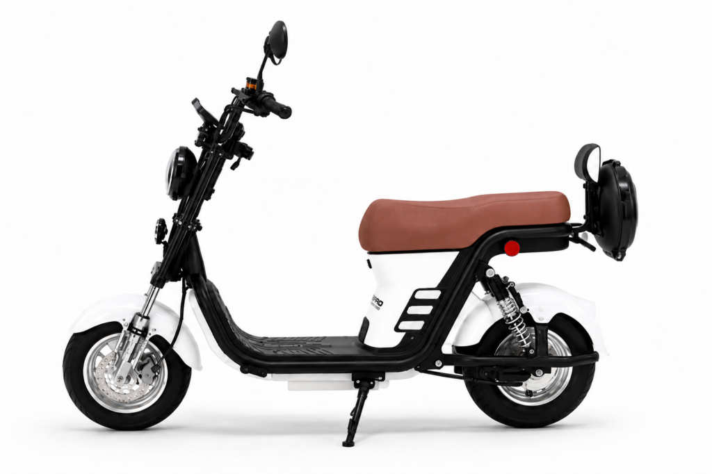 Moto Elétrica Midi Pro MDP-X12 | 1000W 60V/20Ah - Branco — foto 2