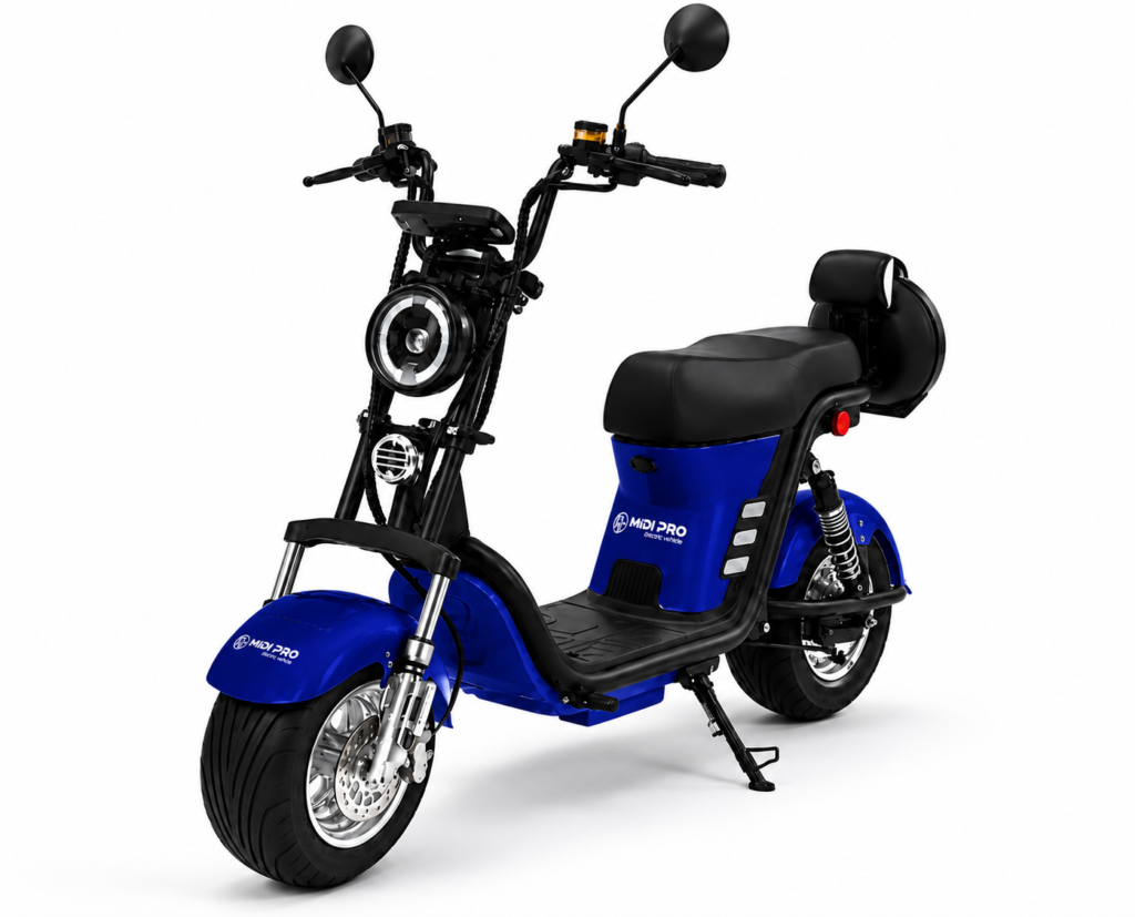Moto Elétrica Midi Pro MDP-X12 | 1000W 60V/20Ah - Azul — foto 1