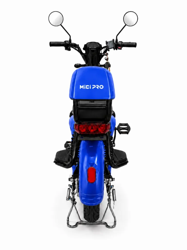 Moto Elétrica Autopropelido Midi Pro MDP-500C | 500W 48V/12Ah - Azul (Acompanha Capacete) — foto 4