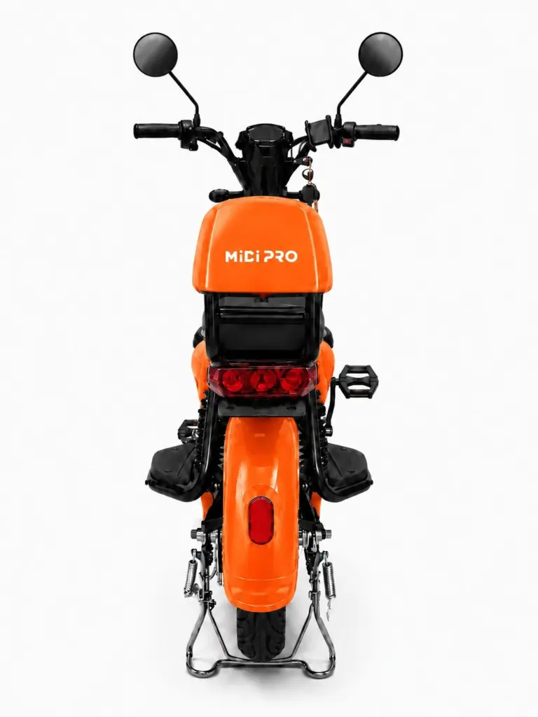 Moto Elétrica Autopropelido Midi Pro MDP-500C | 500W 48V/12Ah - Laranja (Acompanha Capacete) — foto 4