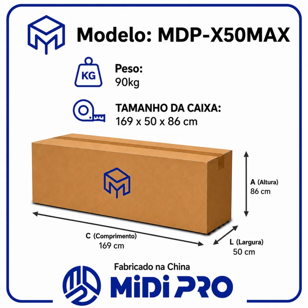 Moto Elétrica Midi Pro MDP-X50MAX | 1000W 60V/30Ah - Preto (Acompanha capacete) — foto 5