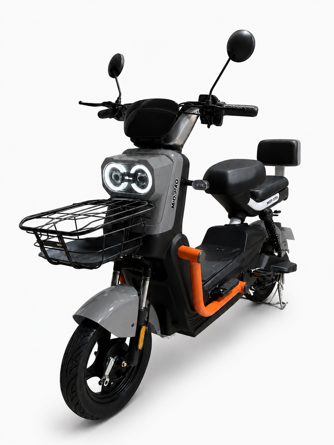 Moto Elétrica Midi Pro MDP-X22k 1000W 48V/20Ah – Cinza (Acompanha Capacete)