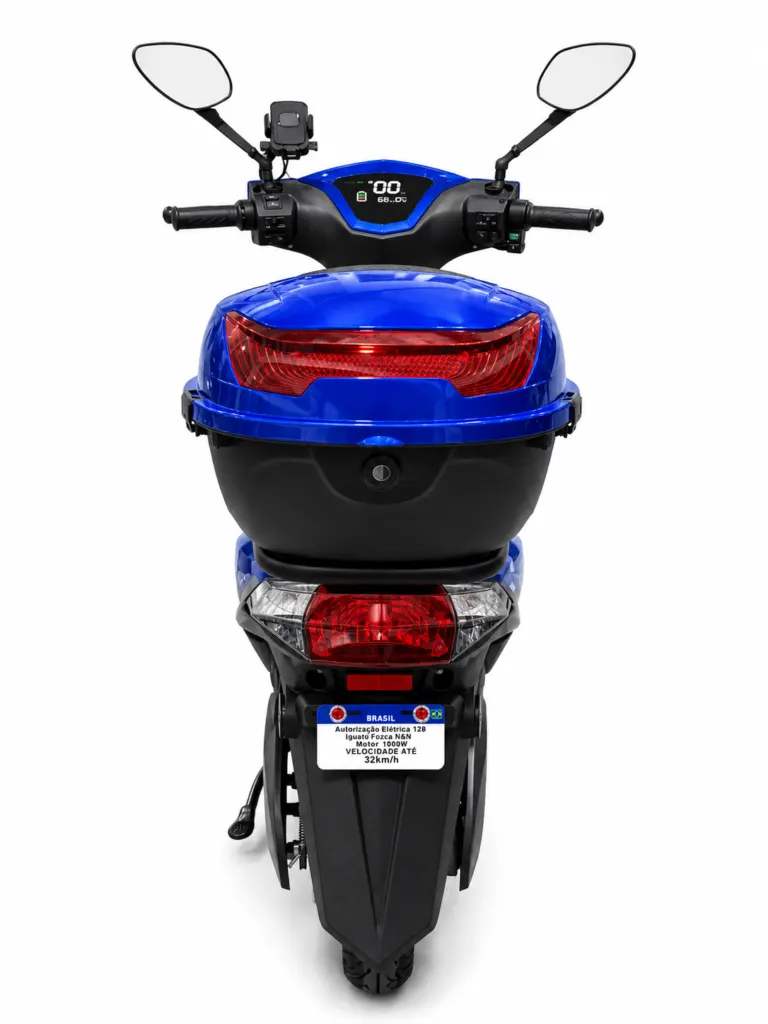 Moto Elétrica Midi Pro MDP-X50MAX | 1000W 60V/30Ah - Azul (Acompanha capacete) — foto 4