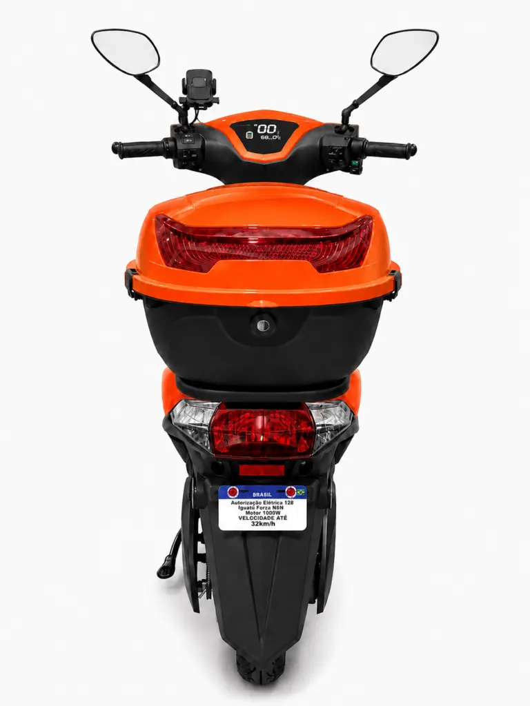 Moto Elétrica Midi Pro MDP-X50MAX | 1000W 60V/30Ah - Laranja (Acompanha capacete) — foto 4
