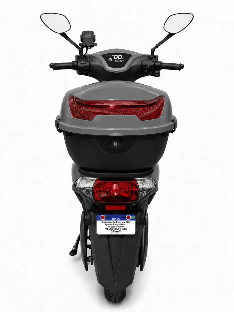 Moto Elétrica Midi Pro MDP-X50MAX | 1000W 60V/30Ah - Cinza (Acompanha capacete) — foto 4