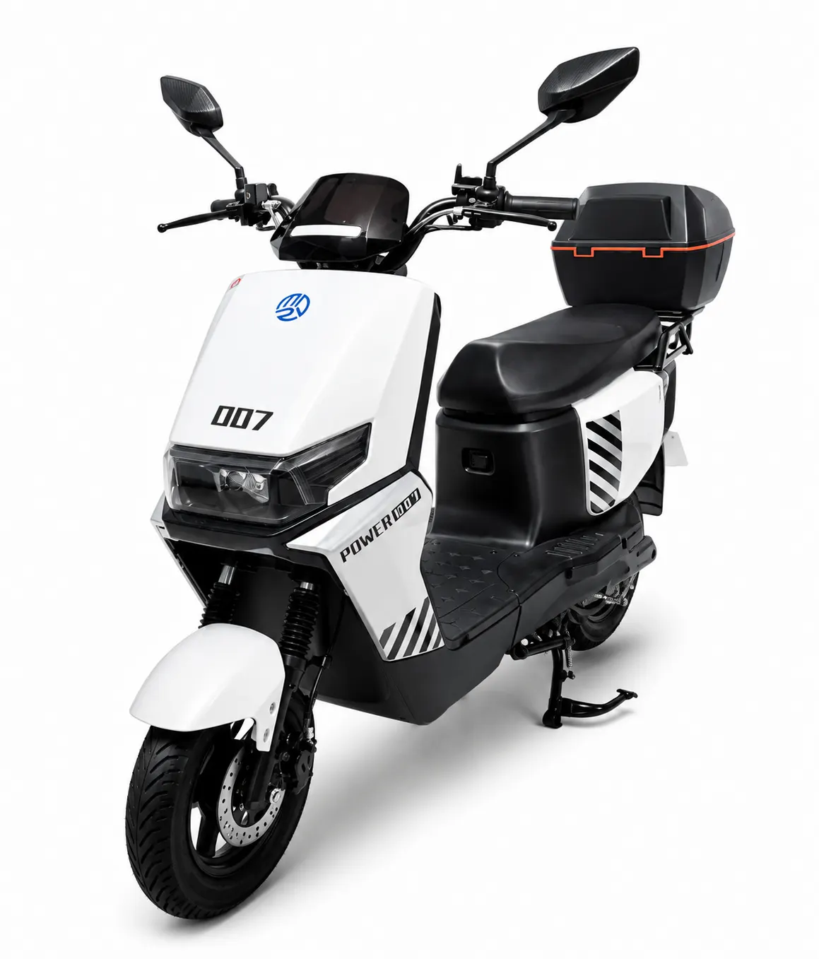 Anúncio: Moto Elétrica Midi Pro  MDP-007 | 1000W 60V/24Ah BRANCO/CINZA (acompanha capacete)