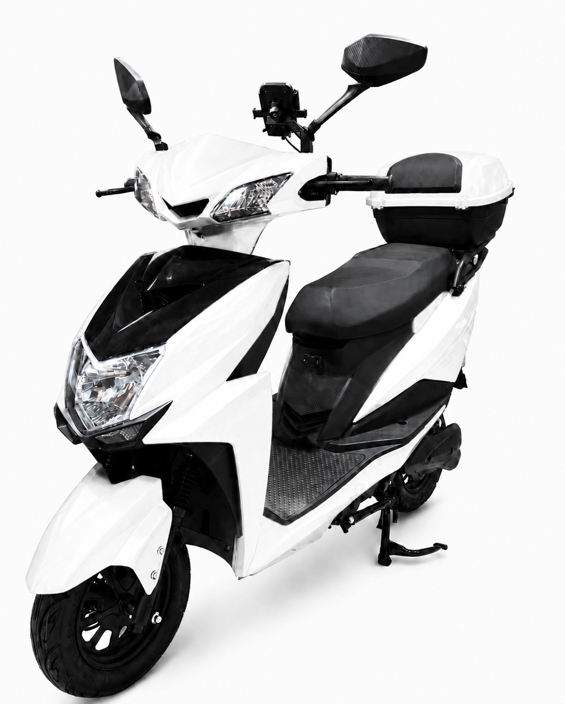 Moto Elétrica Midi Pro MDP-X50MAX 1000W 60V/30Ah-Branco (Acompanha capacete)
