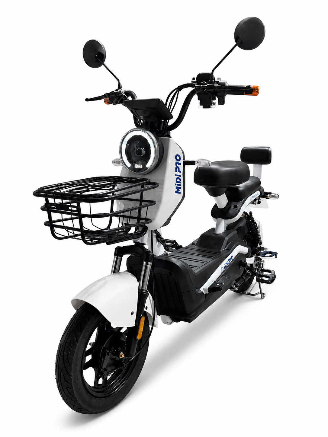 Moto Elétrica Midi Pro MDP-X13K 1000W 48V/20Ah - Branco (Acompanha Capacete)