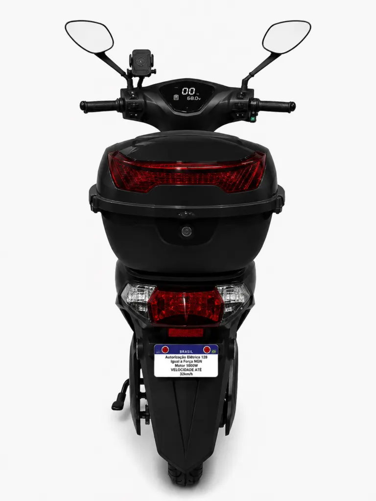 Moto Elétrica Midi Pro MDP-X50MAX | 1000W 60V/30Ah - Preto (Acompanha capacete) — foto 4