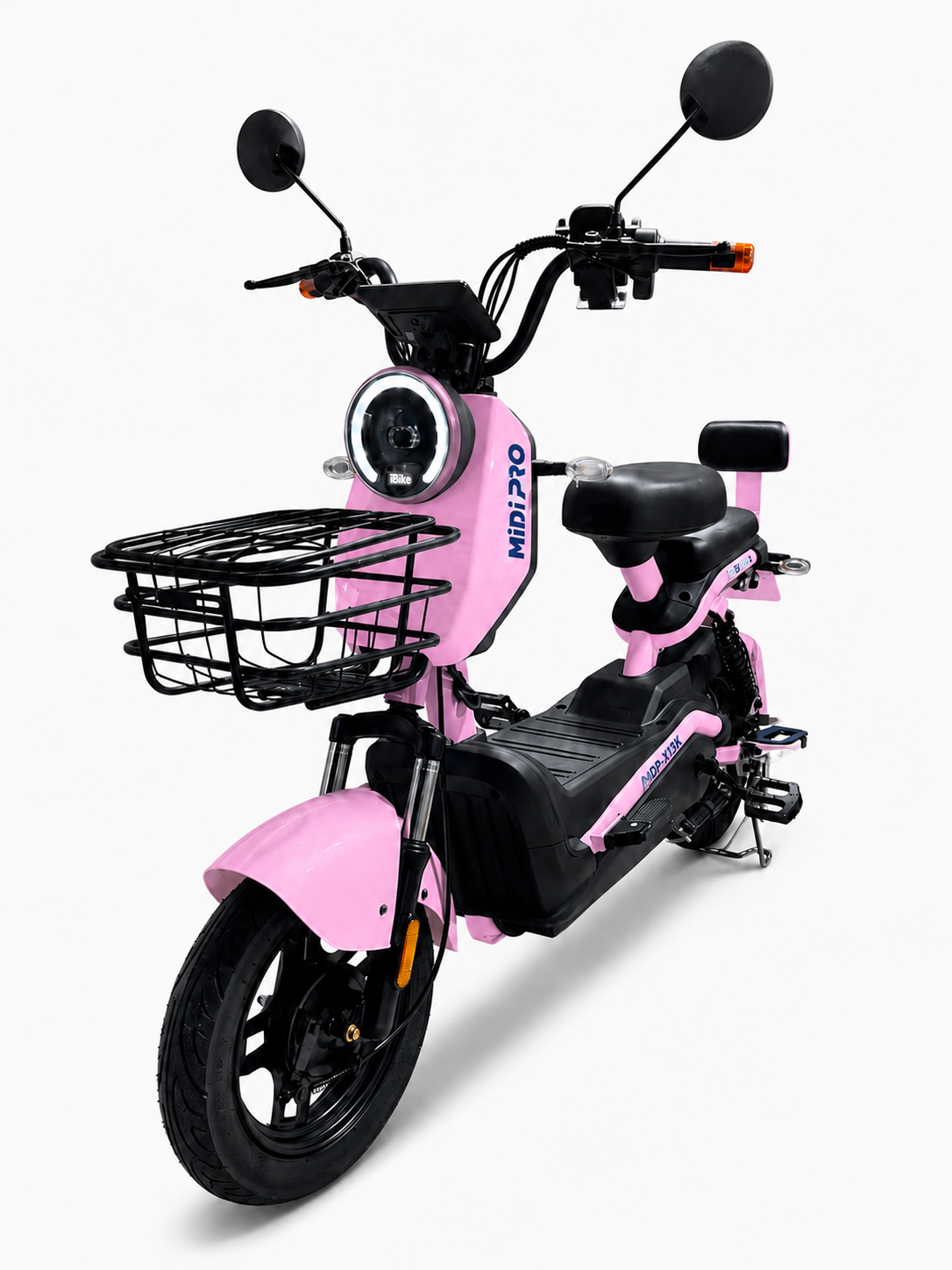Moto Elétrica Midi Pro MDP-X13K 1000W 48V/20Ah - Rosa (Acompanha Capacete)