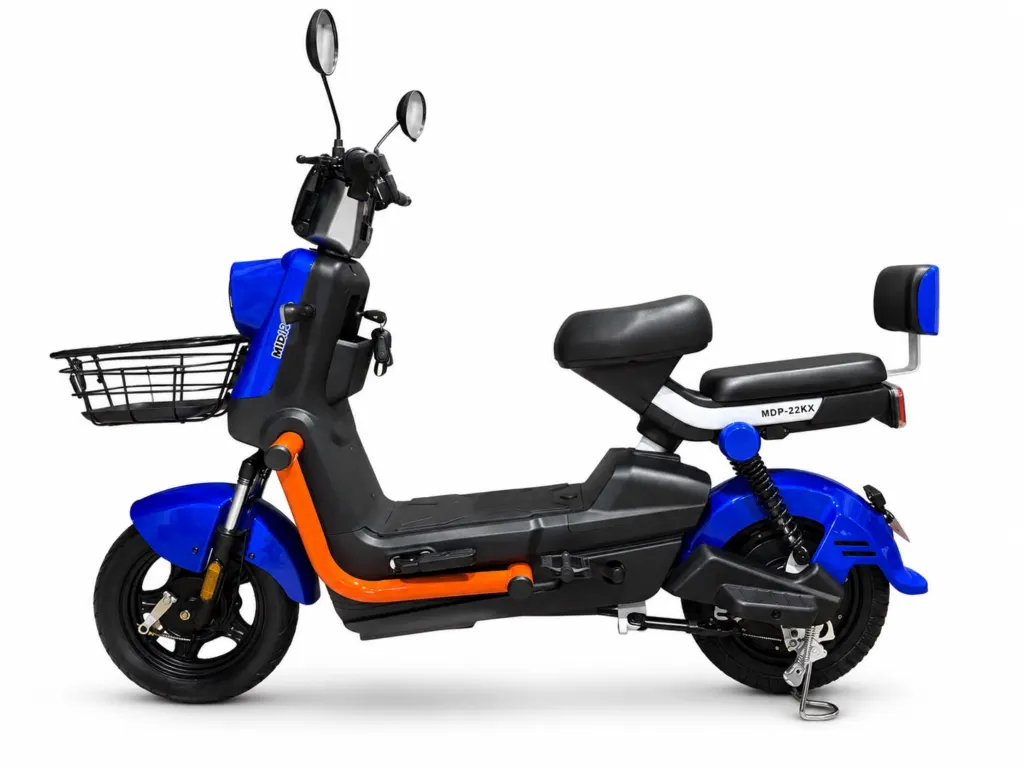 Moto Elétrica Midi Pro MDP-X22k | 1000W 48V/20Ah – Azul (Acompanha Capacete) — foto 2