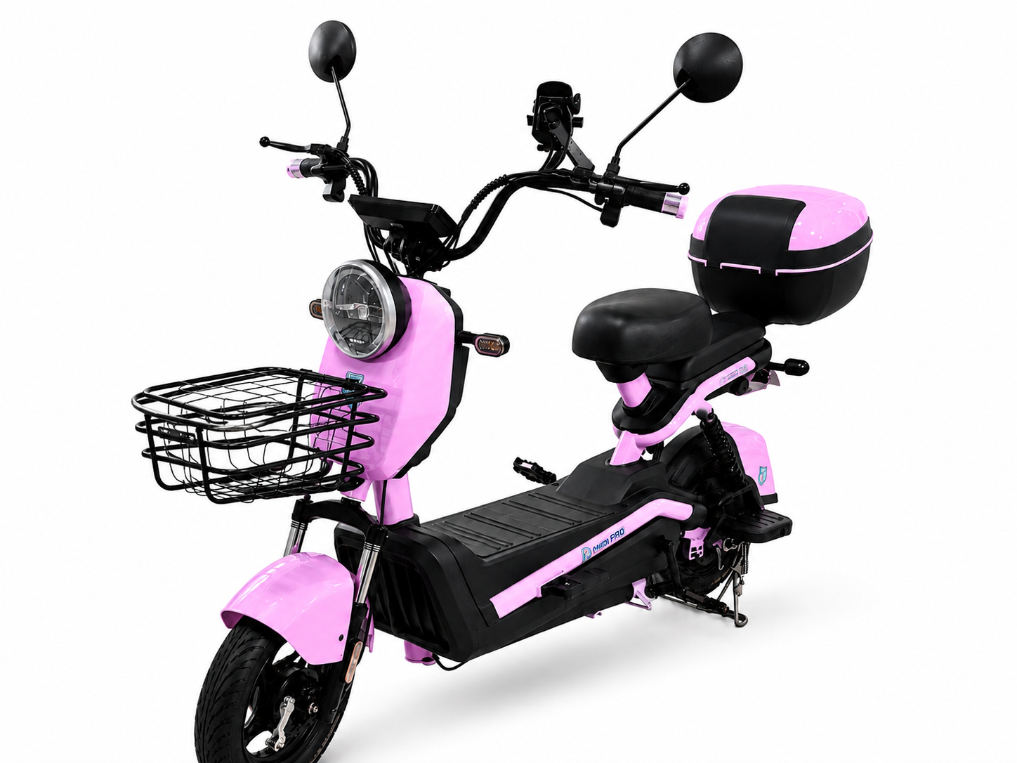 Moto Elétrica Autopropelido Midi Pro MDP-X13PRO MAX | 1000W  48V/20Ah - ROSA (Acompanha Capacete)